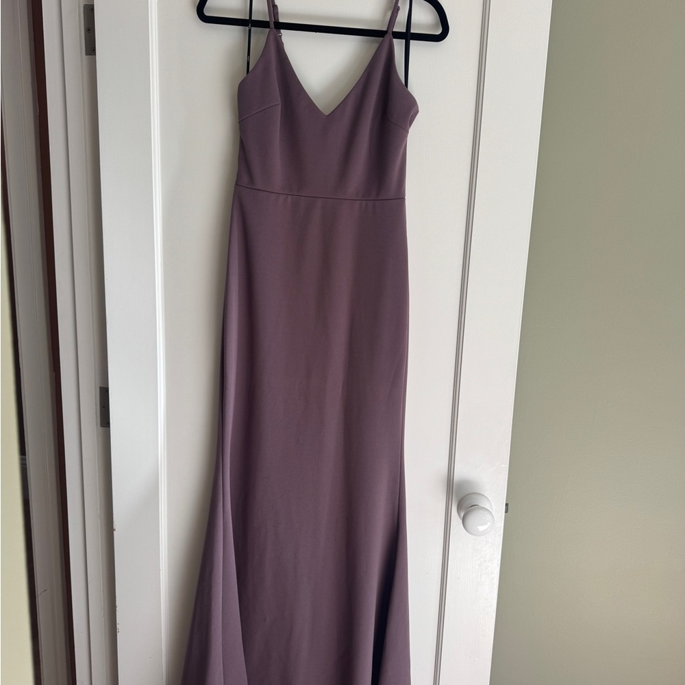 Lulu's Mauve Maxi Dress